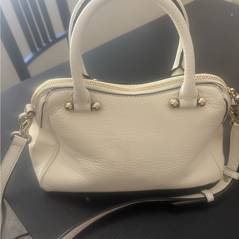 Kate Spade Vintage White Leather Handbag Limited Edition Original Kate Spade bag - Picture 2 of 10